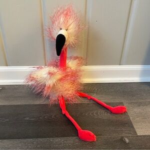 Jellycat London Flora Flamingo Plush 21" Pink Stuffed Animal Fluffy